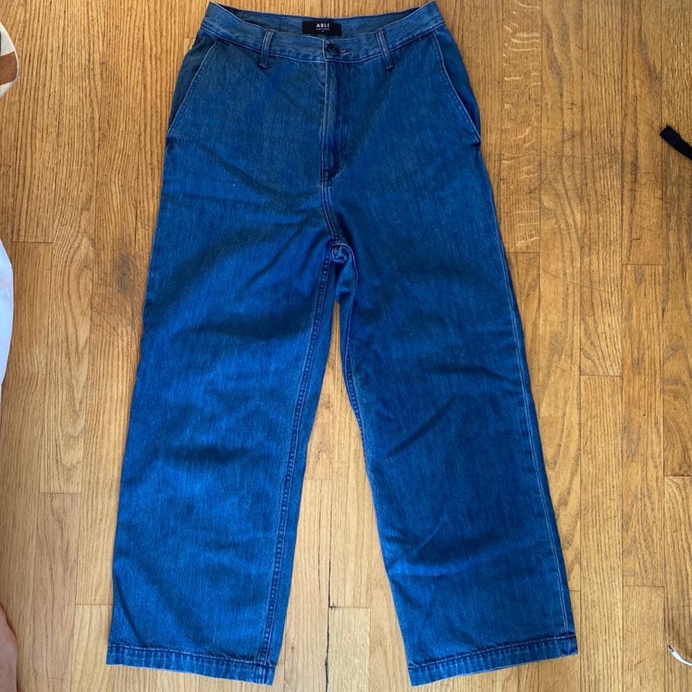 Able women’s wide leg jeans